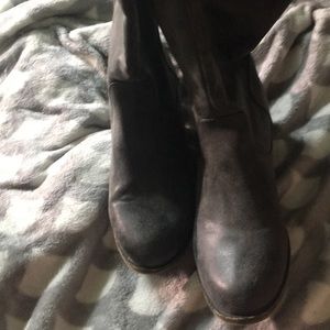 Fall knee boots